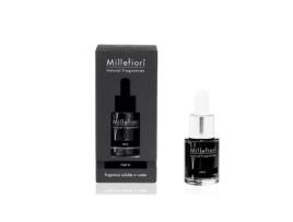 Óleo Perfumado Solúvel em Água 15ml Para Umidificador Fragrância Amadeirada E Exótica Millefiori Preta