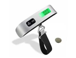 Balança De Bagagem Portátil Mala Balança Eletrônica De Viagem Lcd Retroiluminada Máx. 50 Kg Bateria Artelys