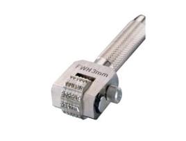 Marcador compacto de 6 rodas de 0 a 9 (3 mm) GRAVUREM
