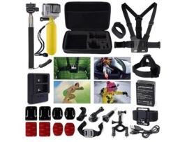 Conjunto de acessórios 15 em 1 para Gopro Hero 3 3 Queen.m