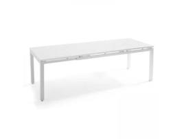 Mesa de Jardim Extensível Retangular (180/240 x 90 x 76 cm) em Alumínio
