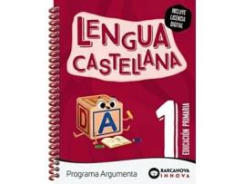 Livro Argumenta 1. Lengua Castellana Da Editorial Barcanova De Ester Clavé, Antònia Lainez Et Al. (espanhol)