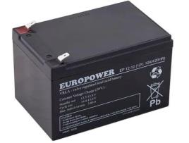 Akumulator Agm Europower Serii Ep 12v 12ah (zywotnosc 6 9 Lat)