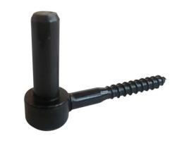 Dobradiça Parafuso Ø16 Parafuso 10 L100mm Preto Afbat