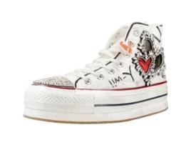 Sapatos de Mulher NANKU Tecido Branco (39)