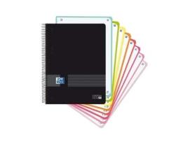 Livro Paq/4 Cuaderno Espiral A5 160h 90g. Cuad.5x5 Ebook8 Liveamp-go Color Negro De Desconocido (espanhol)