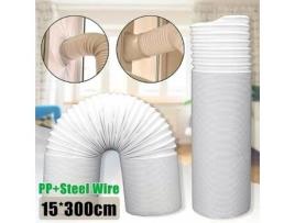 Mangueira de exaustão flexível XiaoLD-300x15cm para ar condicionado GOTOTOP