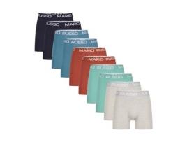 Conjunto de Boxers MARIO RUSSO Basic Multicor - 10pcs (M)