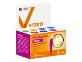 Vitans Vitalidad A Z Mujer 30 Comprimidos Ns Nutritional System