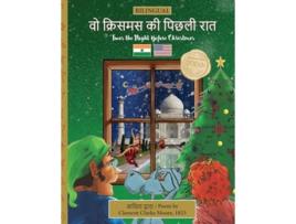 Livro BILINGUAL Twas the Night Before Christmas - 200th Anniversary Edition HINDI ?? ??????? ?? ????? ??? de Clement Clarke Moore (Inglês)