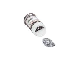Pote De 60g De Glitter Prateado Cintilante
