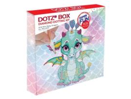 Diamond Dotz Ariel Bebé Dragón Dbx010 Madnesstoys Pintura Con Diamantes Madnesstoysmás De 4 Años