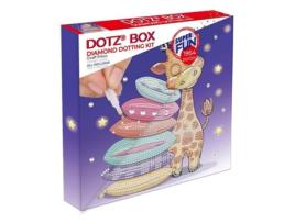 Kit Manualidades Diamond Dotz Art Jirafa Pillow 1954 Piezas Dbx078 Madnesstoysvolumen