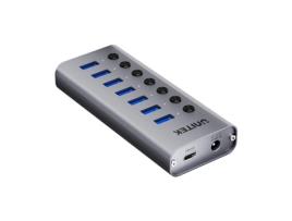 Usb A 3.0 5 Gbps Hub com 7 em 1 Switch Unitek H1314a01 Eu