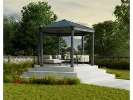 Gazebo CANOPIA Roma de Aluminio 3.6X4 m