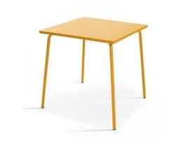 Mesa de Jardim Quadrada em Metal (70 x 70 cm)