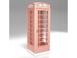 Roupeiro Plastiko Booth Pink