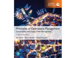 Livro Principles Of Operations Management Sustainability And Supply Chain Management, Global Edition De Chuck Munson (inglês)
