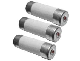 3 Fusíveis Cerâmicos 10,3x25,8mm 16a Com Luz Indicadora Zenitech