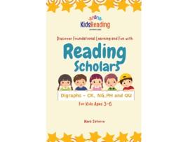 Livro Reading Scholars Digraphs - CK, NG, PH and QU de Mark Satorre (Inglês)