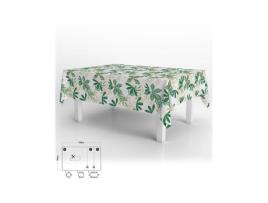 Toalha De Mesa Retangular Antimanchas Em Oleado 140 X 250 Cm. Primavera Oryx