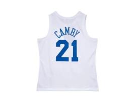Camisola de Homem MITCHELL & NESS Swingman Toronto Raptors Marcus Branco (M)