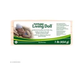 Super Sculpey Boneca Viva Baby Bege 454 Gr