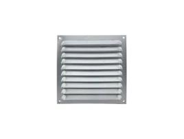 Grelha De Ventilação Em Alumínio Natural 15x30cm Meval