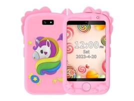 Smartphone Infantil K Ikido Telefone De Brinquedo Ecrã Táctil De 2,4 Polegadas Com Gps, Sos, Presente Para Crianças Dos 3 Aos 10 Anos