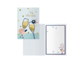 Livro Pack 6 Tarjetas Felicitación. Modelo Every-brindis De Desconocido (espanhol)