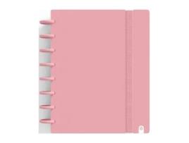 Livro Cuaderno Ingeniox A5 80h Cuadricula Rosa Pastel De Desconocido (espanhol)