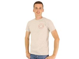 T-Shirt de Homem INSPYRE Ltr Heather Cinzento (L)