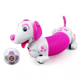 Robo Dash Perro Salchicha Rosa Robotico Interactivo 62008740 Rosa Bizakmás De 5 Años