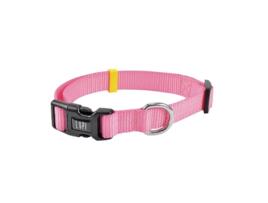 Coleira para Cão Rosa e Amarelo 20 Mm 35-54 Cm M LUPI LINX
