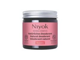 Creme Desodorizante Natural Flowers Niyok (floral E Doce)