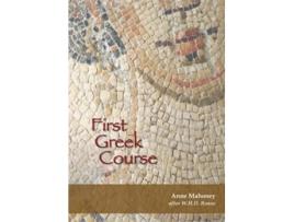 Livro First Greek Course de Anne Mahoney (Inglês)