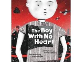 Livro The Boy with No Heart Victor Camozzi (Inglês)
