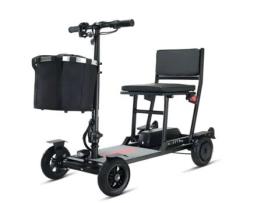 Trotinete Elétrica com 4 Rodas Freejoyer F7 PRO Motor 300W Bateria 36V13Ah Velocidade 15km/h Autonomia Máxima 35km Preto