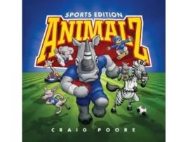 Livro ANIMALZ - Sports Edition: An alphabet book of animals and sports Craig Poore (Inglês)