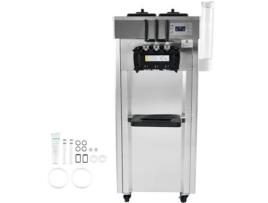 Máquina Comercial de Fazer Sorvete Succebuy 21 31 L/h para Mercado 3 Sabores