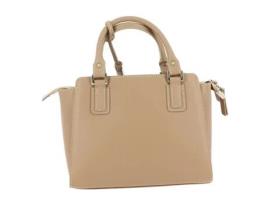 Bolsa De Mulher Charlotte Pauletta Taupe Pele Cinzento