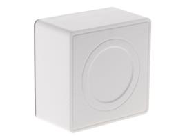 Caixa De Derivação Zenitech Vulco Branco Pronto Para Instalar Acabamento Acetinado