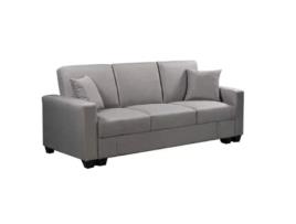 Sofá-cama Clic Clac KEYLA - Cinzento