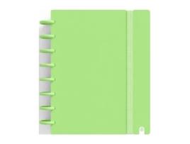 Livro Cuaderno Ingeniox A5 80h Cuadricula Verde Pastel De Desconocido (espanhol)