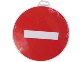 Placa De Proibição Redonda 300mm Proibida Entrada Novap 4060101