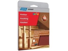 Grão Abrasivo Superflexível Pacote De 120 De 3 Norton