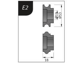 3880122 Rodillo Typo E2 Metallkraft