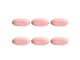 Rosetulipani Concerto Fuse Rosa Conjunto de 6 Pratos de Sopa 21 Cm Rop