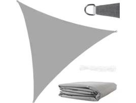 Vela De Sombra 4x4x4m Cinza Gardlov 23141