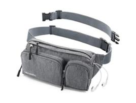 Bolsa De Cintura Unissexo Prime Product Shop Olsa Olimpiafit Roxa Viagem Praia Espaço Nylon Cinzento